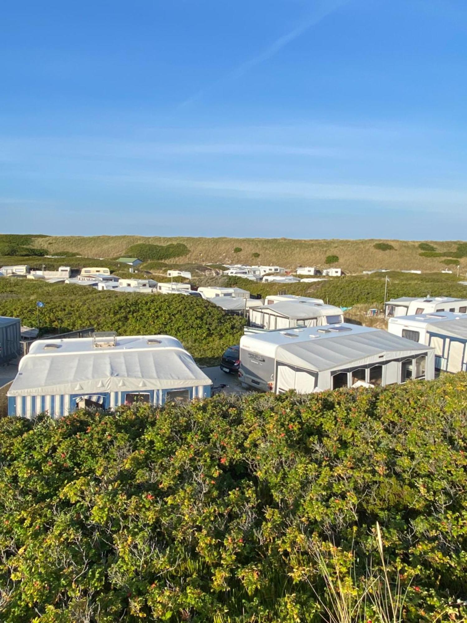 Wohnwagenvermietung Hoernum / Sylt Bagian luar foto